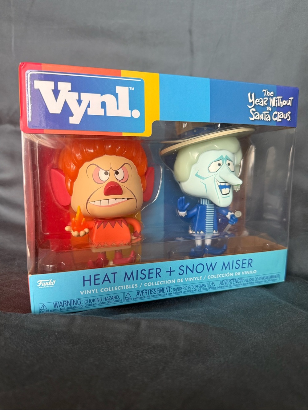 FUNKO Vynl. Heat Miser + Snow Miser Vinyl Figure Set